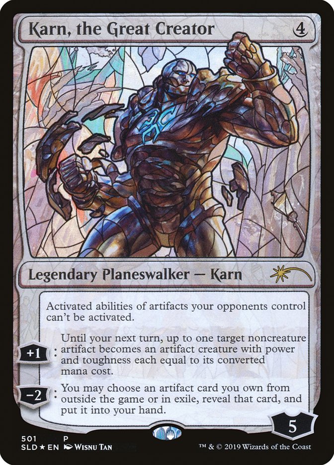 Karn, the Great Creator (Stained Glass) [Secret Lair Drop Promos] | Rock City Comics