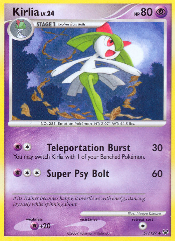 Kirlia (51/127) [Platinum: Base Set] | Rock City Comics