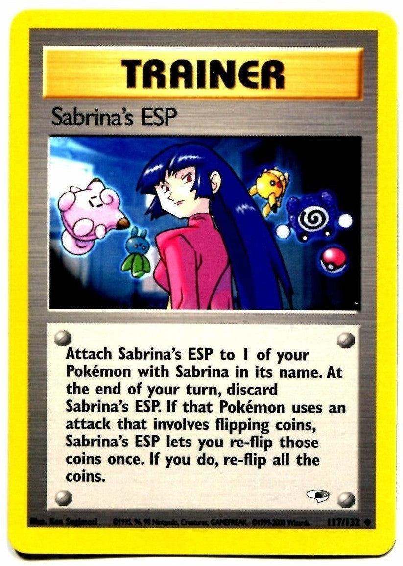 Sabrina's ESP (117/132) [Gym Heroes Unlimited] | Rock City Comics