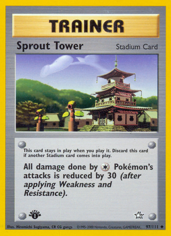 Sprout Tower (97/111) [Neo Genesis 1st Edition] | Rock City Comics