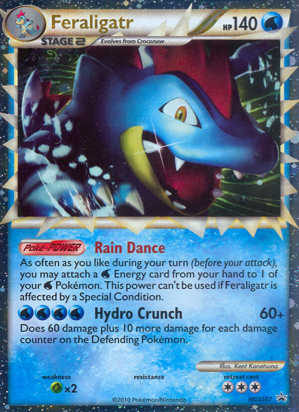 Feraligatr (HGSS07) [HeartGold & SoulSilver: Black Star Promos] | Rock City Comics