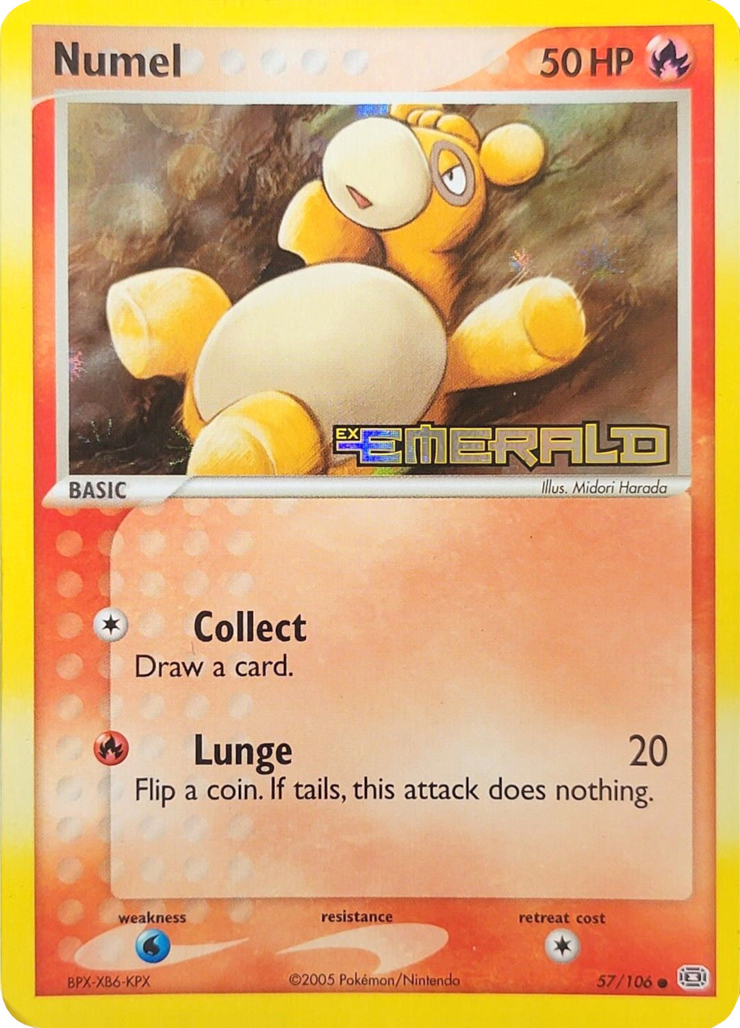 Numel (57/106) (Stamped) [EX: Emerald] | Rock City Comics