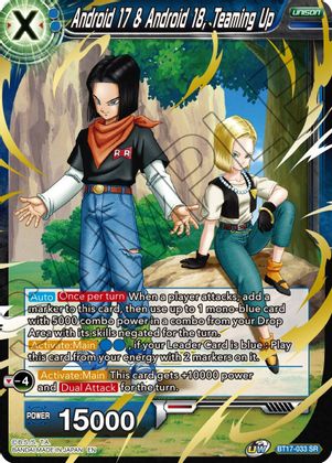 Android 17 & Android 18, Teaming Up (BT17-033) [Ultimate Squad] | Rock City Comics