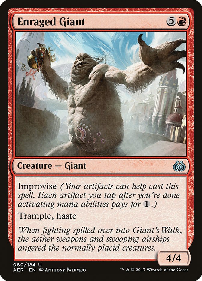 Enraged Giant [Aether Revolt] | Rock City Comics