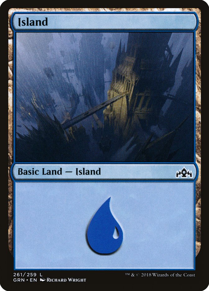 Island (261) [Guilds of Ravnica] | Rock City Comics