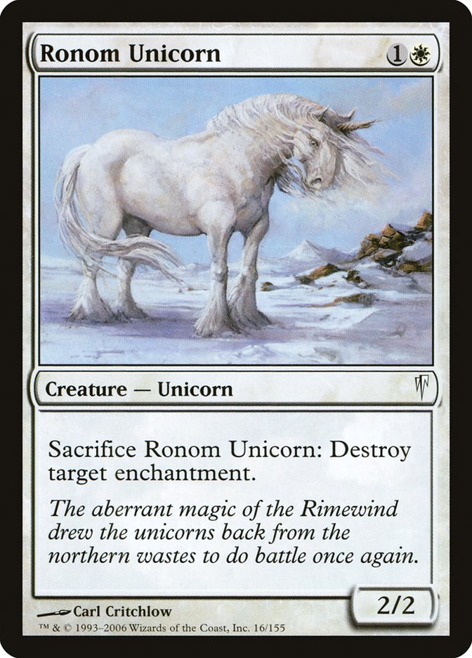 Ronom Unicorn [Coldsnap] | Rock City Comics