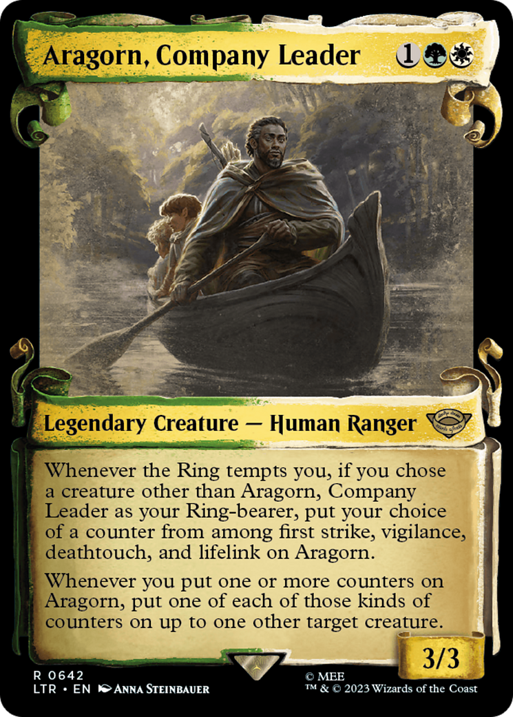 Aragorn, Company Leader [The Lord of the Rings: Tales of Middle-Earth Showcase Scrolls] | Rock City Comics