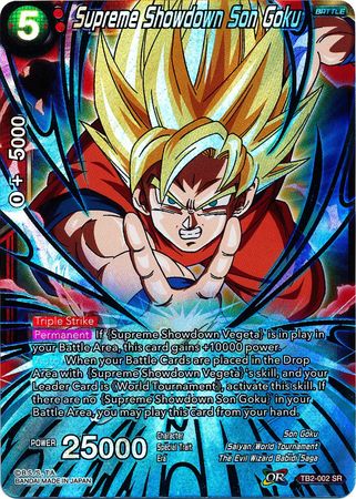 Supreme Showdown Son Goku [TB2-002] | Rock City Comics