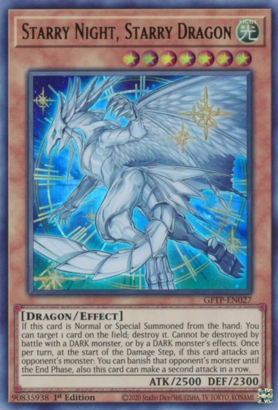 Starry Night, Starry Dragon [GFTP-EN027] Ultra Rare | Rock City Comics