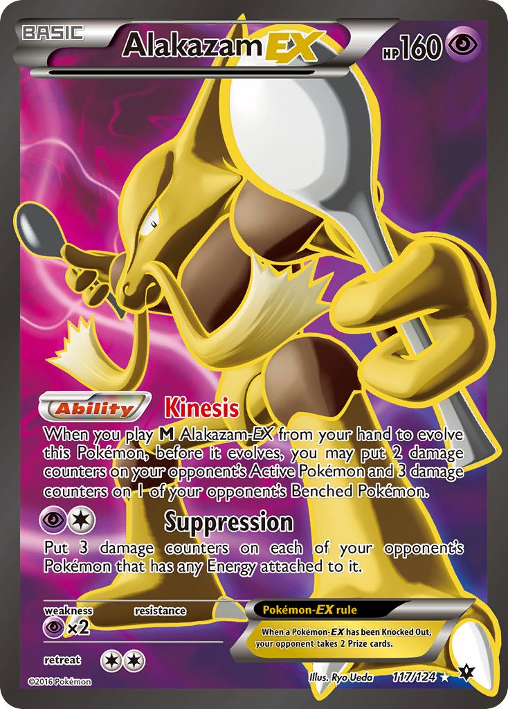 Alakazam EX (117/124) [XY: Fates Collide] | Rock City Comics