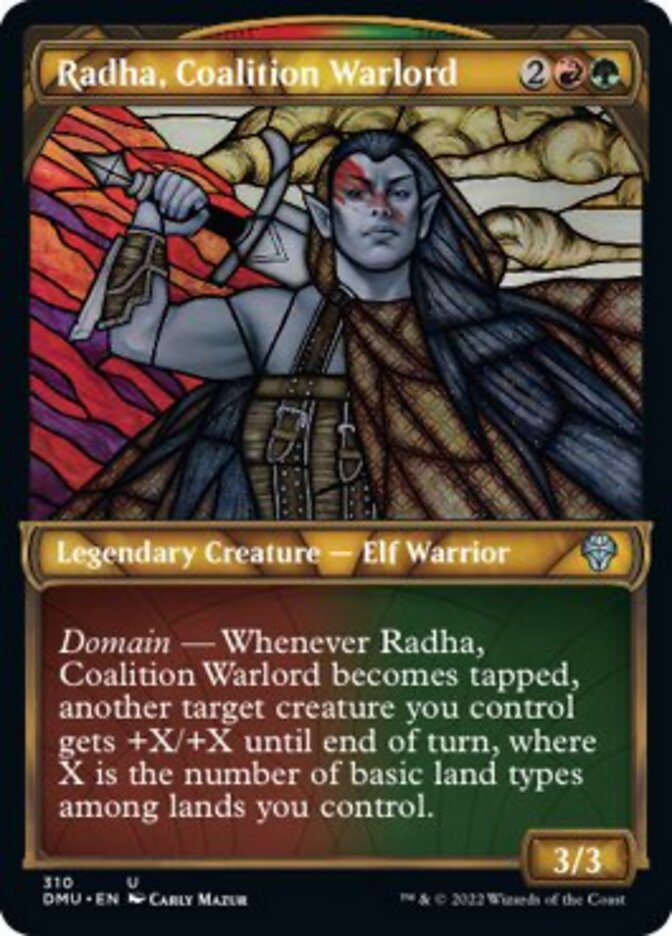 Radha, Coalition Warlord (Showcase) [Dominaria United] | Rock City Comics