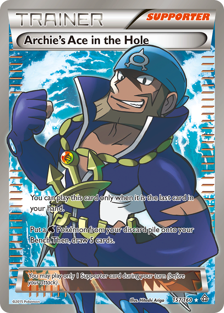 Archie's Ace in the Hole (157/160) [XY: Primal Clash] | Rock City Comics