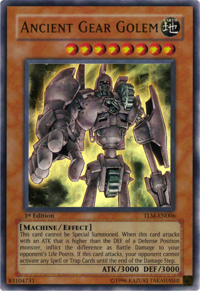 Ancient Gear Golem [TLM-EN006] Ultra Rare | Rock City Comics