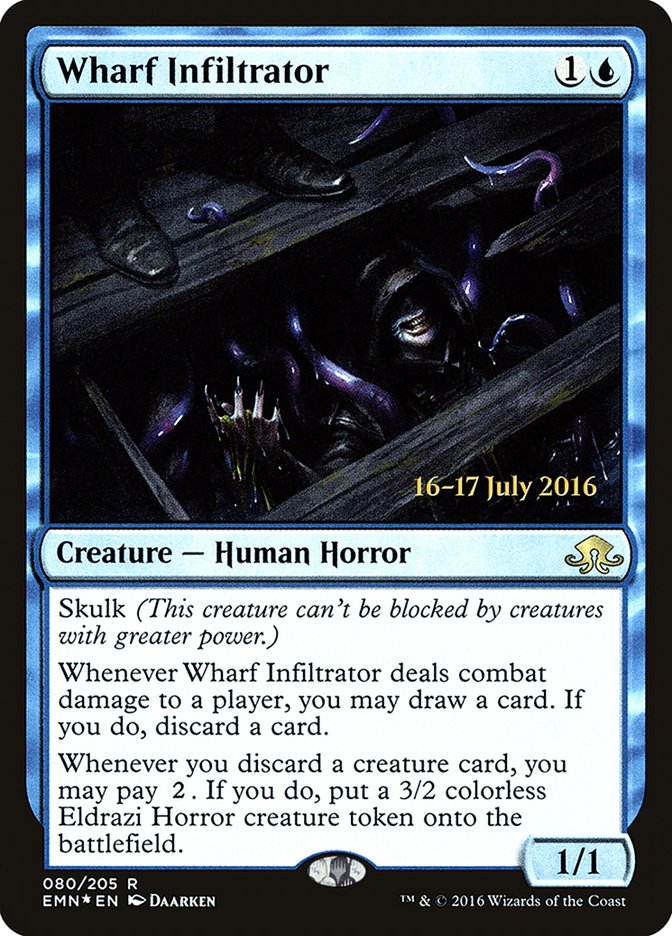 Wharf Infiltrator  [Eldritch Moon Prerelease Promos] | Rock City Comics