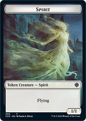 Cat Bird // Spirit Double-Sided Token [Starter Commander Decks] | Rock City Comics