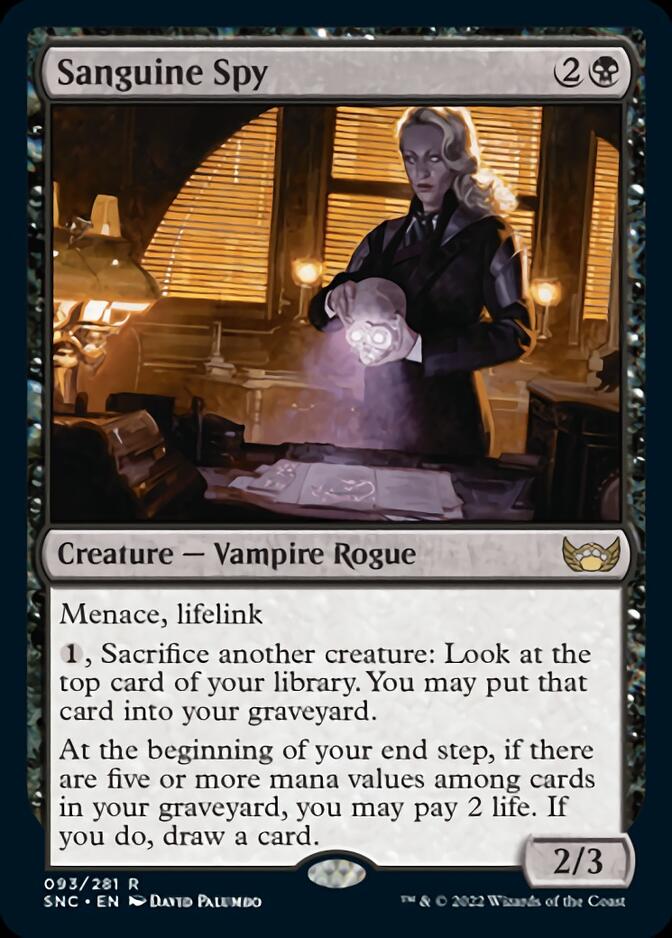 Sanguine Spy [Streets of New Capenna] | Rock City Comics