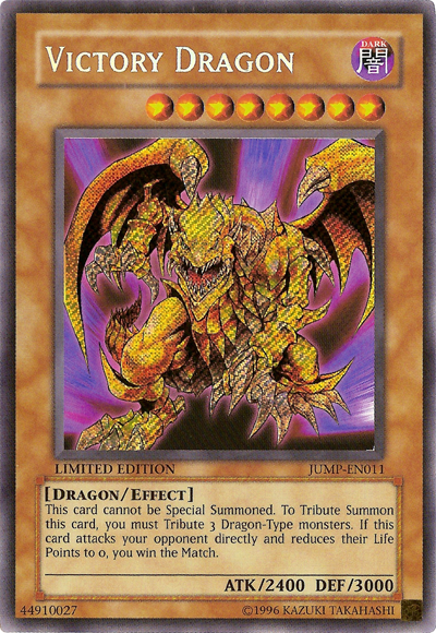 Victory Dragon [JUMP-EN011] Secret Rare | Rock City Comics