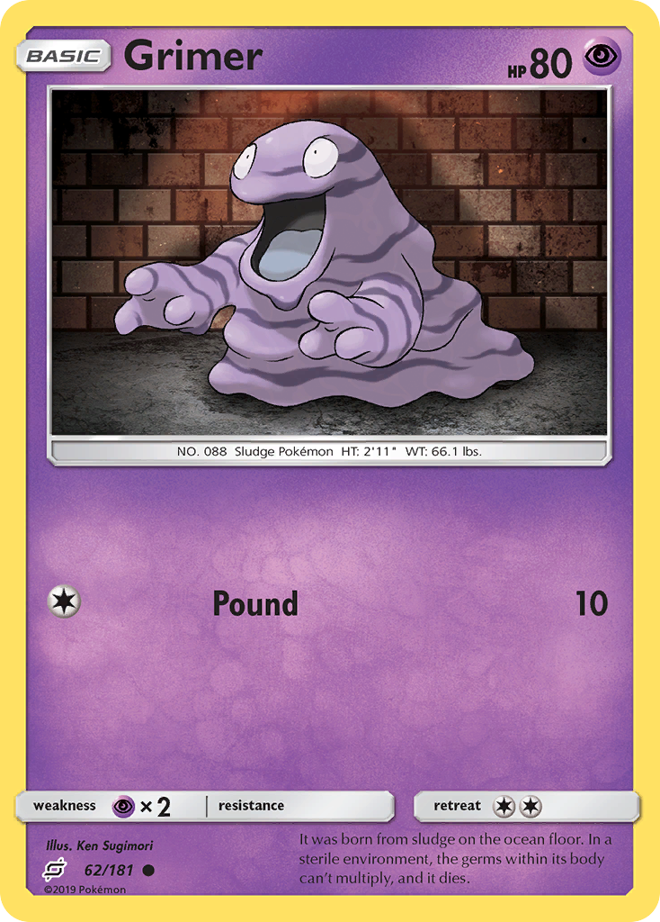 Grimer (62/181) [Sun & Moon: Team Up] | Rock City Comics