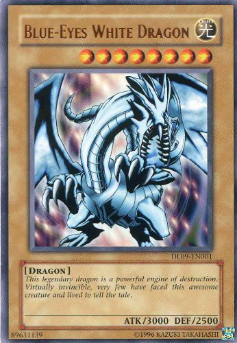 Blue-Eyes White Dragon (Bronze) [DL09-EN001] Rare | Rock City Comics