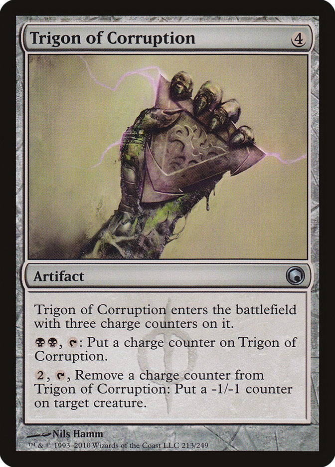 Trigon of Corruption [Scars of Mirrodin] | Rock City Comics