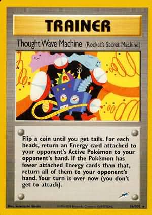 Thought Wave Machine (96/105) (Rocket's Secret Machine) [Neo Destiny Unlimited] | Rock City Comics