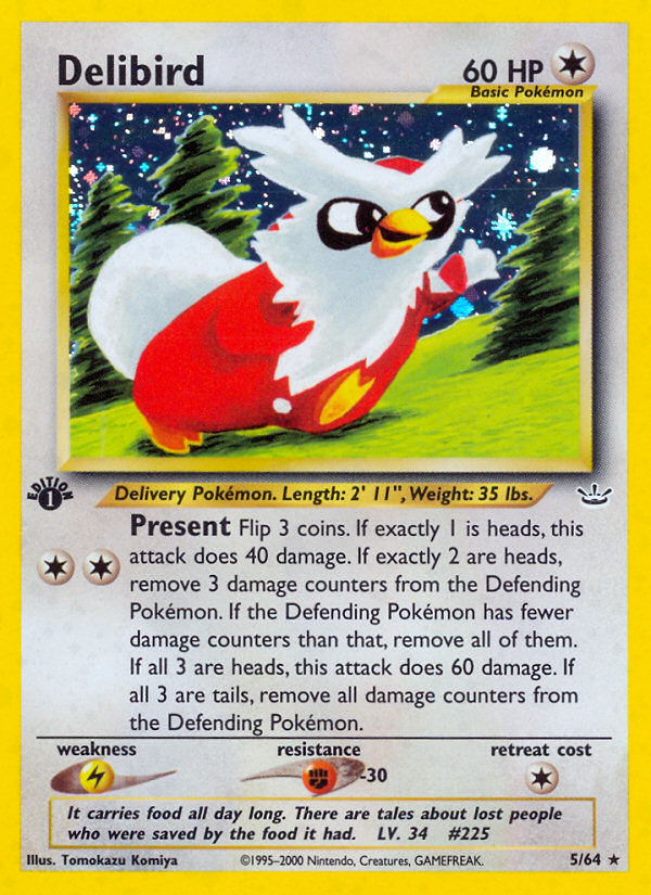 Delibird (5/64) [Neo Revelation 1st Edition] | Rock City Comics