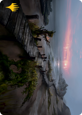 Deserted Beach Art Card (Gold-Stamped Signature) [Innistrad: Midnight Hunt Art Series] | Rock City Comics