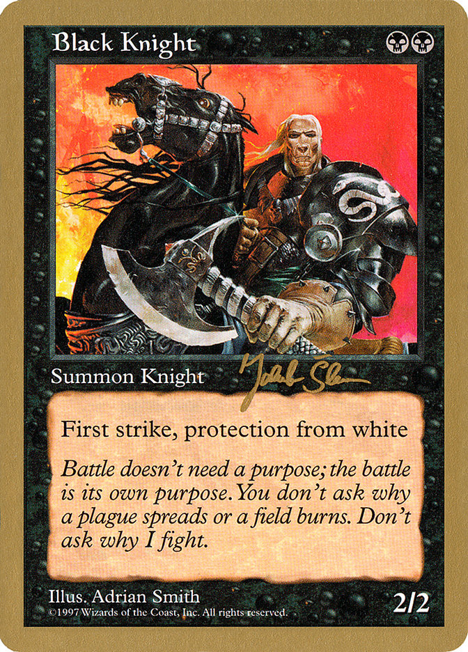 Black Knight (Jakub Slemr) [World Championship Decks 1997] | Rock City Comics