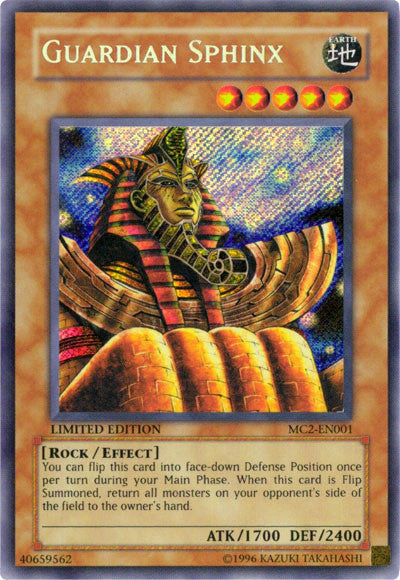 Guardian Sphinx [MC2-EN001] Secret Rare | Rock City Comics