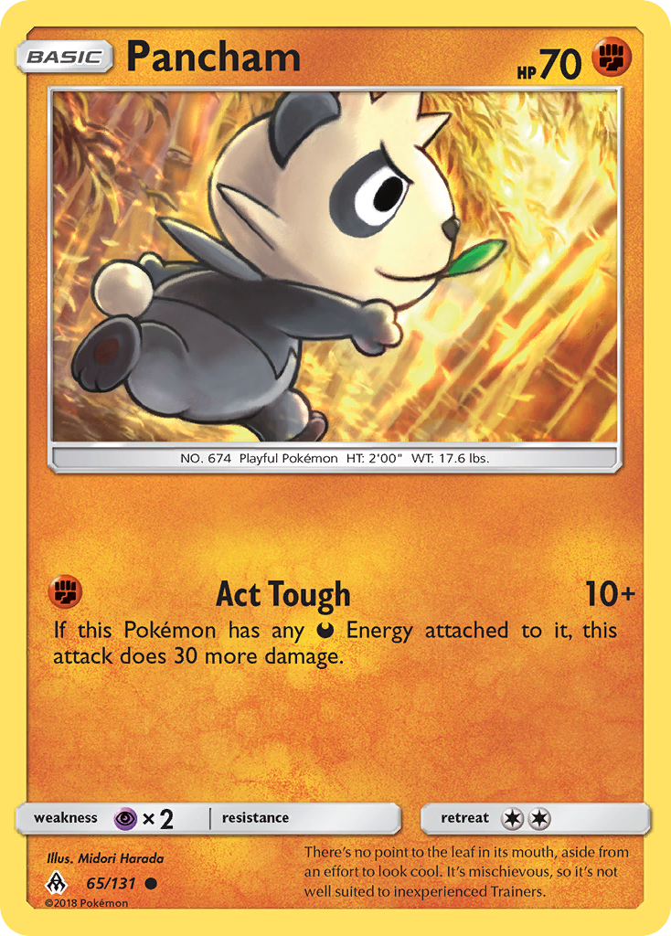 Pancham (65/131) [Sun & Moon: Forbidden Light] | Rock City Comics