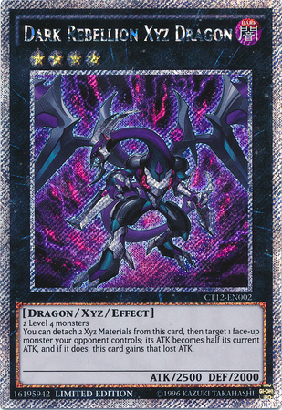 Dark Rebellion Xyz Dragon [CT12-EN002] Secret Rare | Rock City Comics