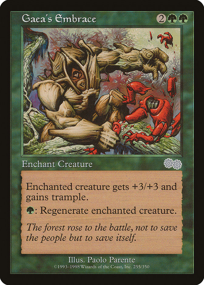 Gaea's Embrace [Urza's Saga] | Rock City Comics