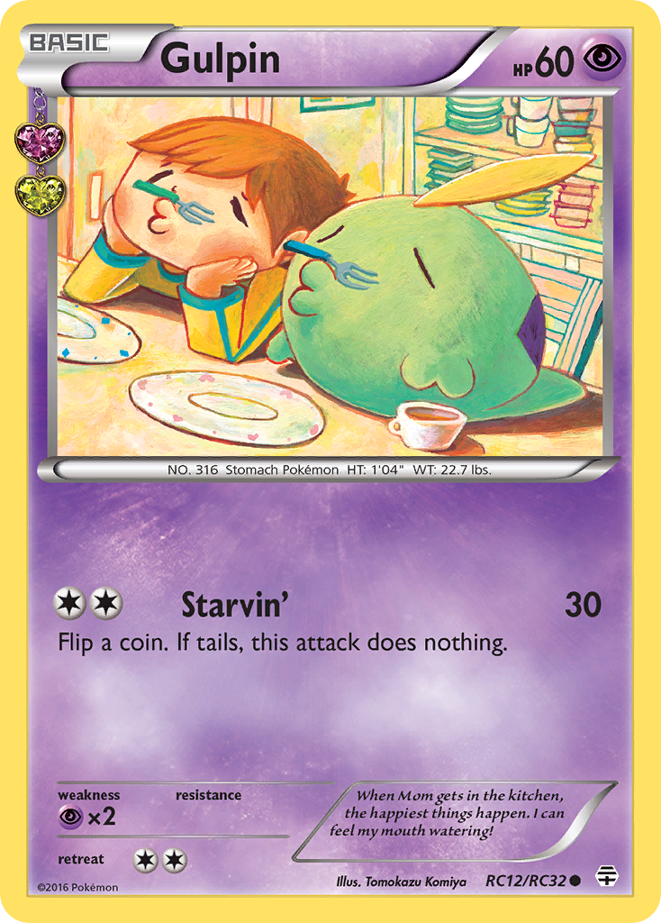 Gulpin (RC12/RC32) [XY: Generations] | Rock City Comics