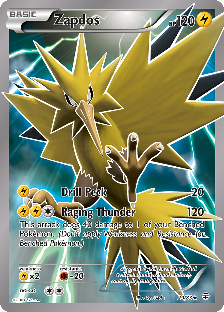 Zapdos (29/83) [XY: Generations] | Rock City Comics