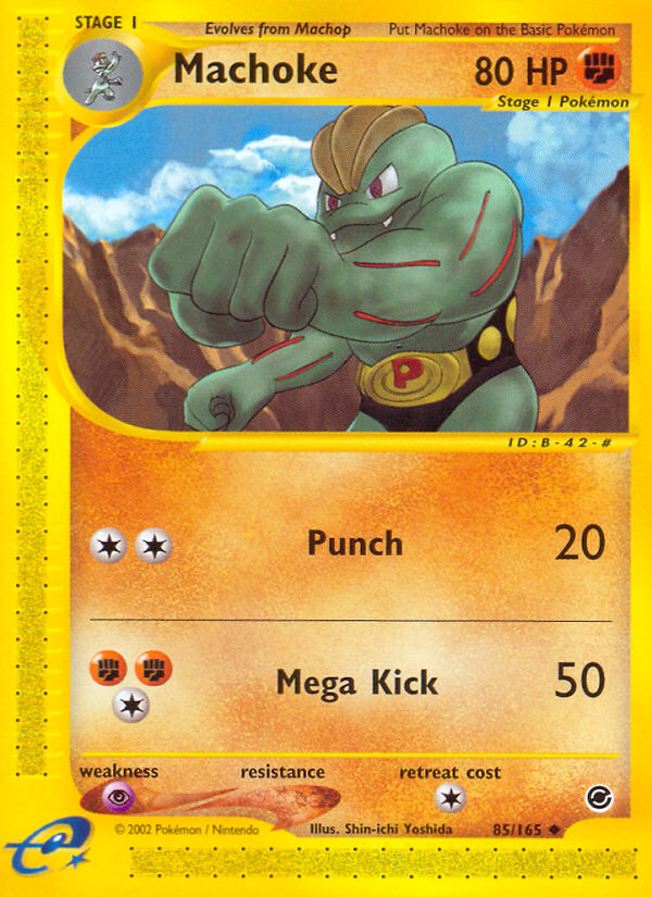 Machoke (85/165) [Expedition: Base Set] | Rock City Comics