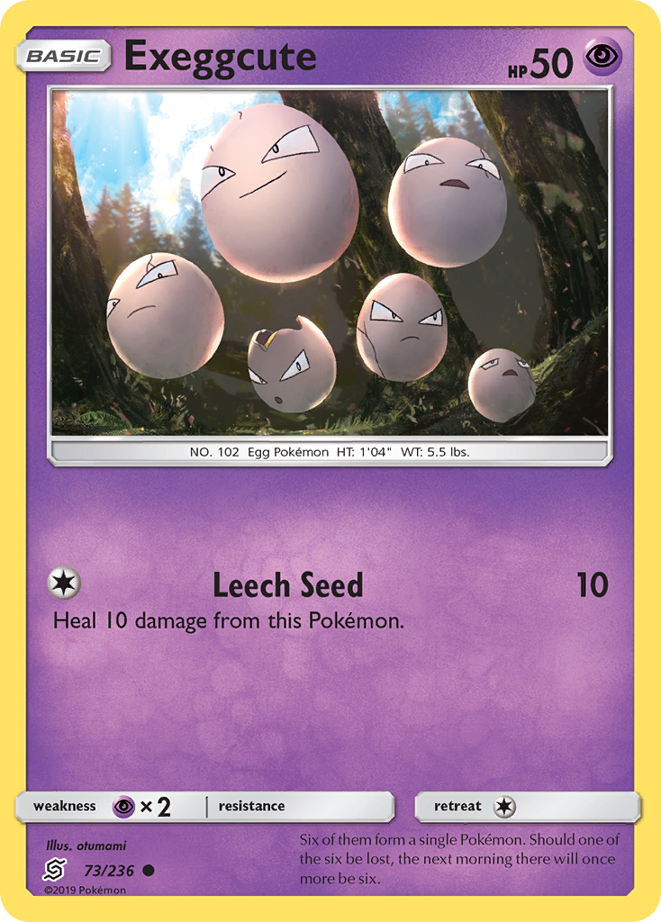 Exeggcute (73/236) [Sun & Moon: Unified Minds] | Rock City Comics