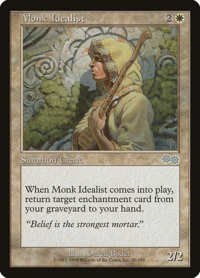 Monk Idealist [Urza's Saga] | Rock City Comics