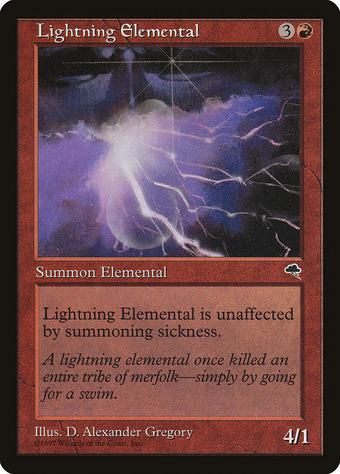 Lightning Elemental [Tempest] | Rock City Comics