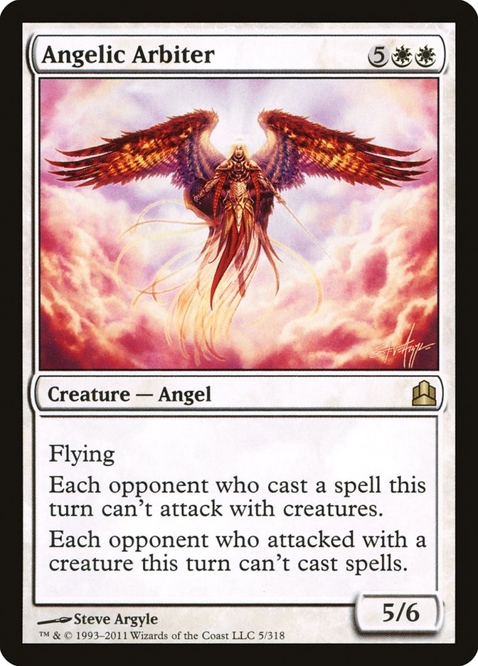 Angelic Arbiter [Commander 2011] | Rock City Comics