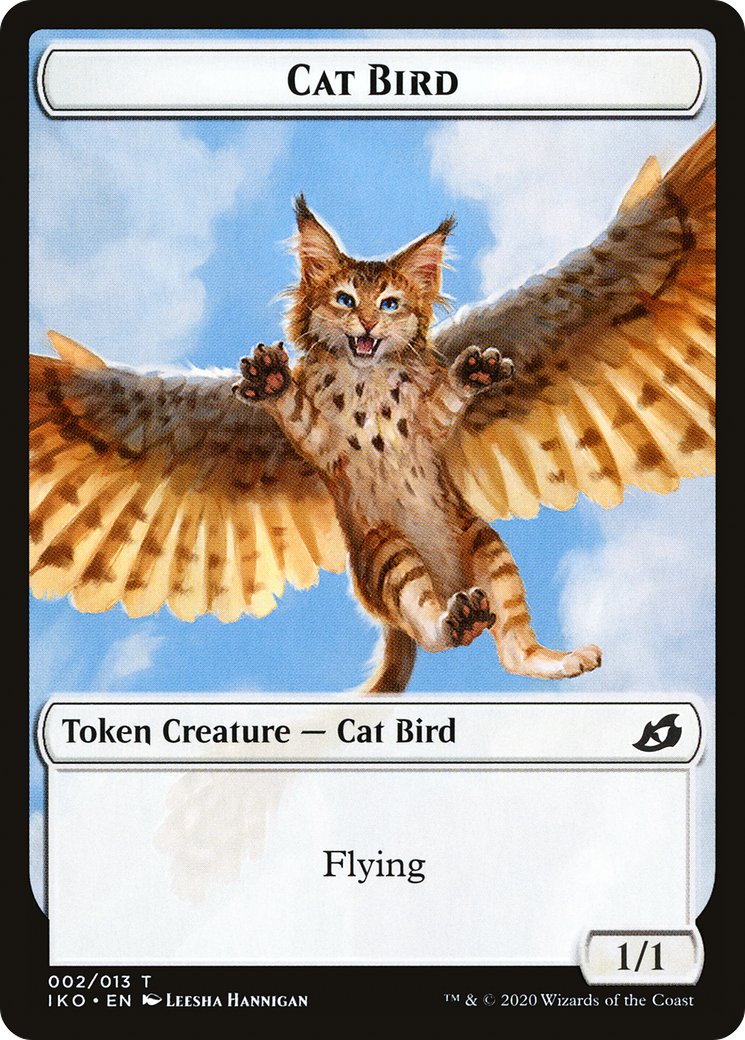 Cat Bird // Thopter Double-Sided Token [Starter Commander Decks] | Rock City Comics