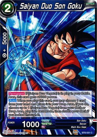 Saiyan Duo Son Goku [BT6-031] | Rock City Comics