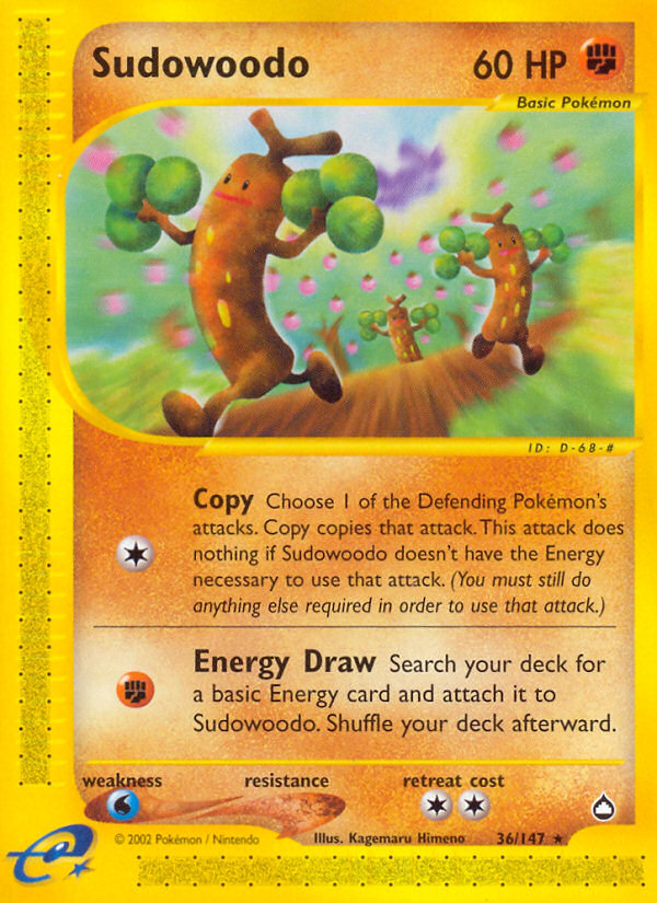 Sudowoodo (36/147) [Aquapolis] | Rock City Comics