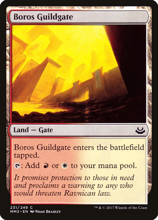 Boros Guildgate [Modern Masters 2017] | Rock City Comics