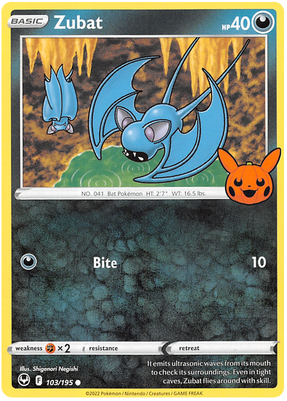 Zubat (103/195) [Trick or Trade 2023] | Rock City Comics