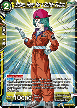 Bulma, Hope for a Better Future (Rare) [BT13-105] | Rock City Comics