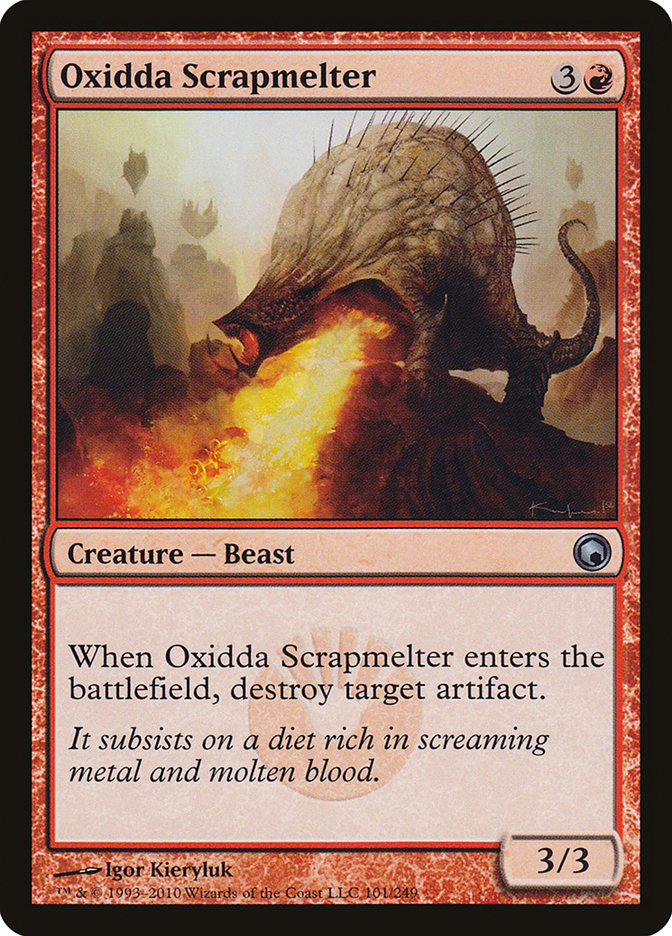 Oxidda Scrapmelter [Scars of Mirrodin] | Rock City Comics