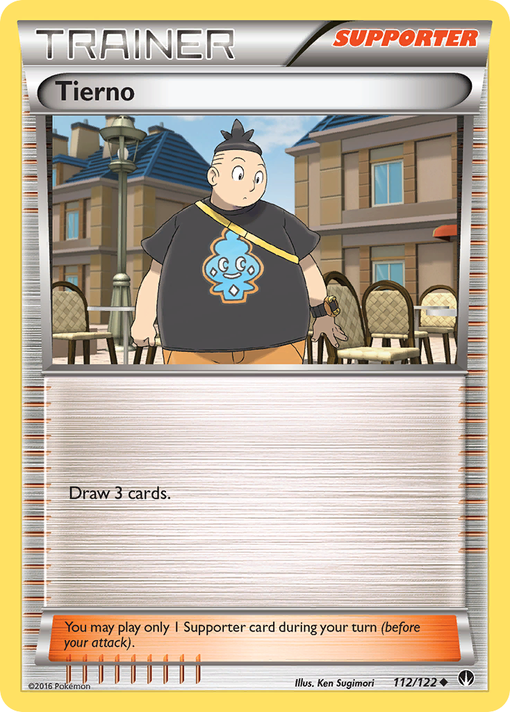 Tierno (112/122) [XY: BREAKpoint] | Rock City Comics