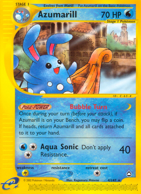 Azumarill (4/147) [Aquapolis] | Rock City Comics