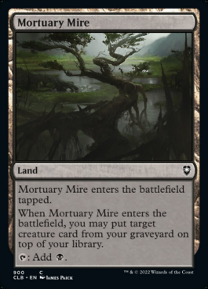 Mortuary Mire [Commander Legends: Battle for Baldur's Gate] | Rock City Comics