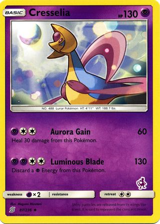 Cresselia (87/236) (Mewtwo Deck) [Battle Academy 2020] | Rock City Comics